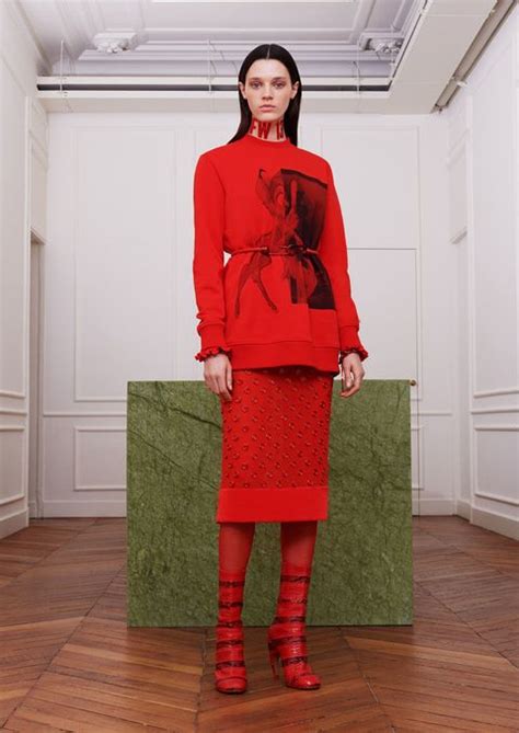 givenchy runway skirt 2017